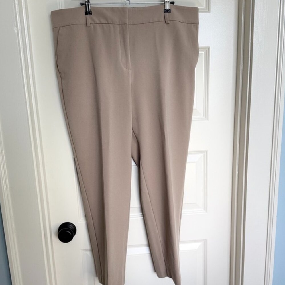 Khaki Ann Taylor Factory trousers - size 14